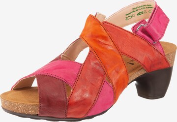 THINK! Sandals 'Traudi' in Red: front