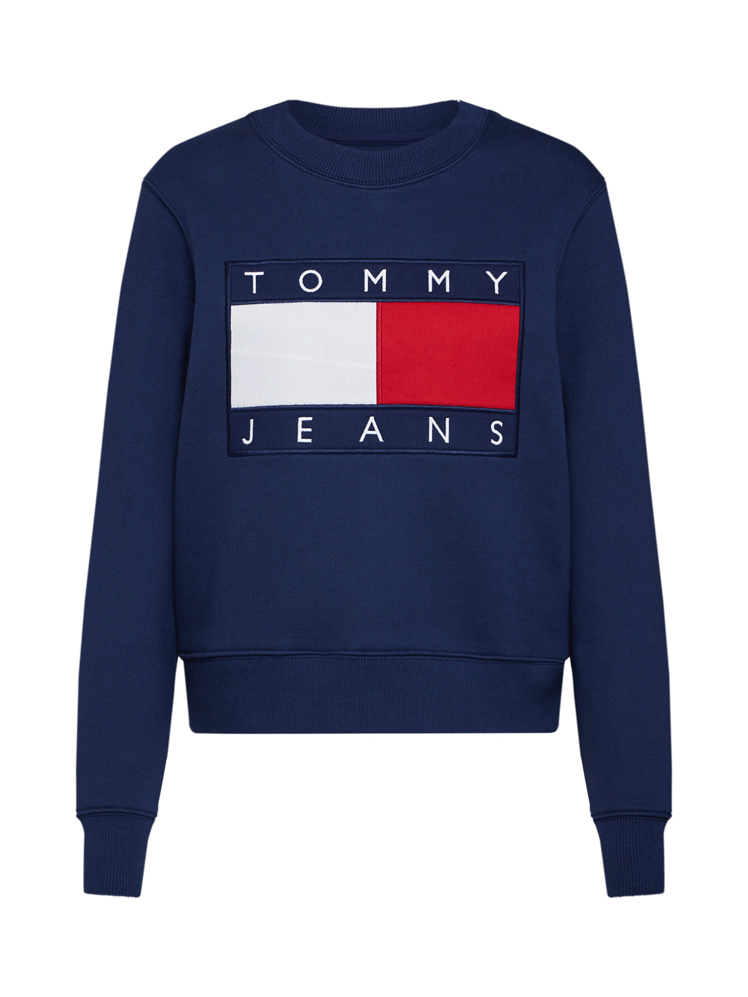 Tommy Jeans Sweatshirt in Navy / Red / White, Item view