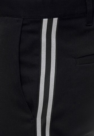 INDICODE JEANS Regular Pants 'Chiltern' in Black