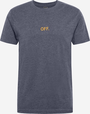 MT Men Regular Fit T-Shirt 'Off' in Grau: predná strana