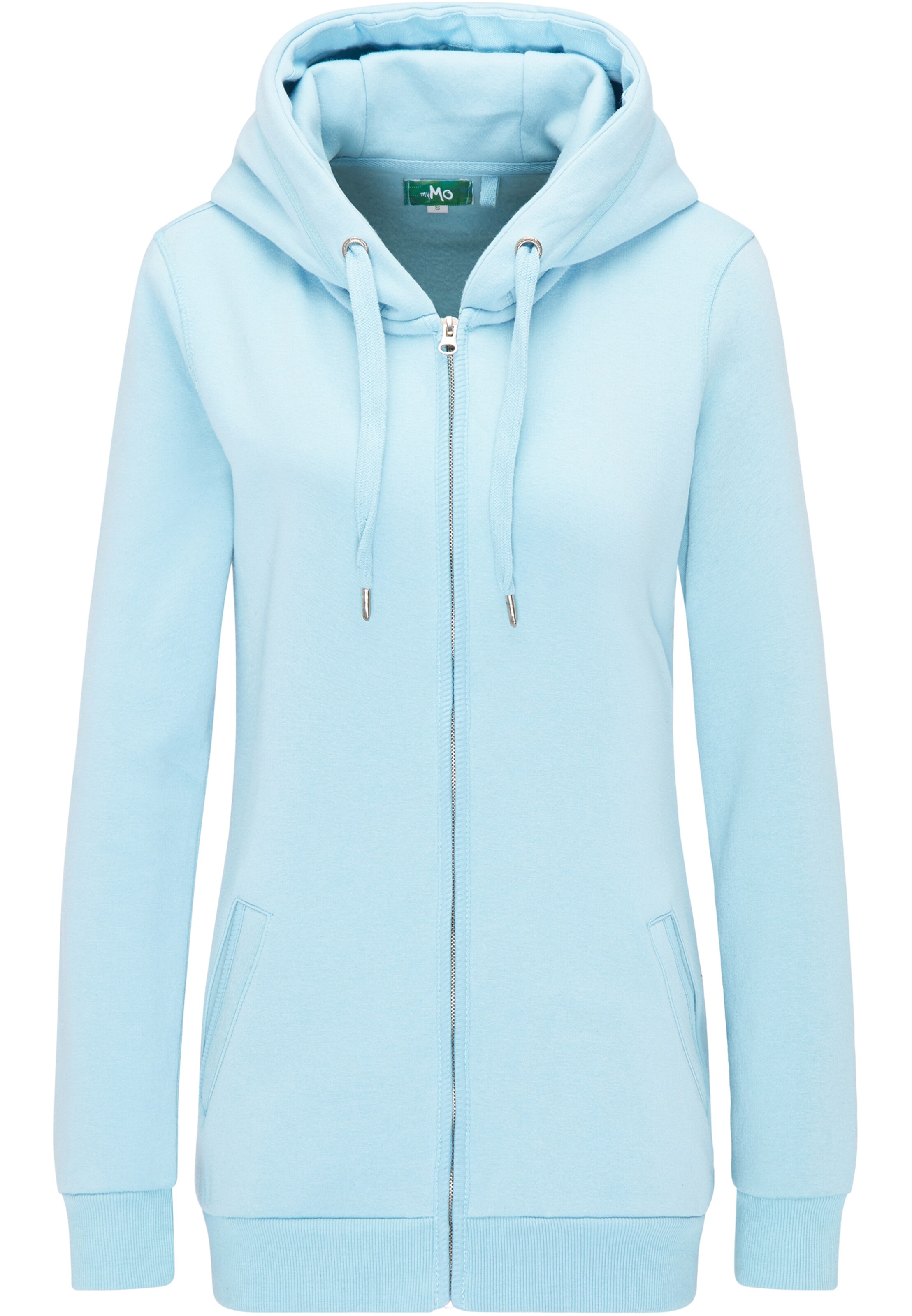 MYMO - Sweatvest in de kleur Lichtblauw