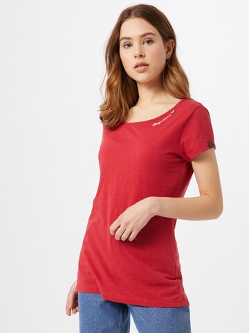 T-shirt 'Mint' Ragwear en rouge : devant