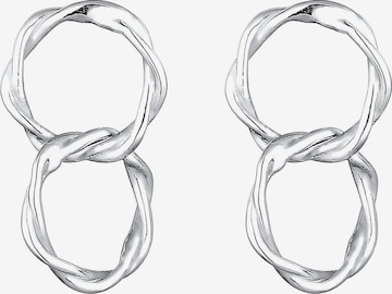 ELLI Earrings 'Geo' in Silver: front