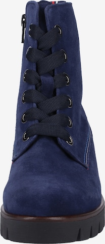 GABOR Lace-Up Ankle Boots in Blue