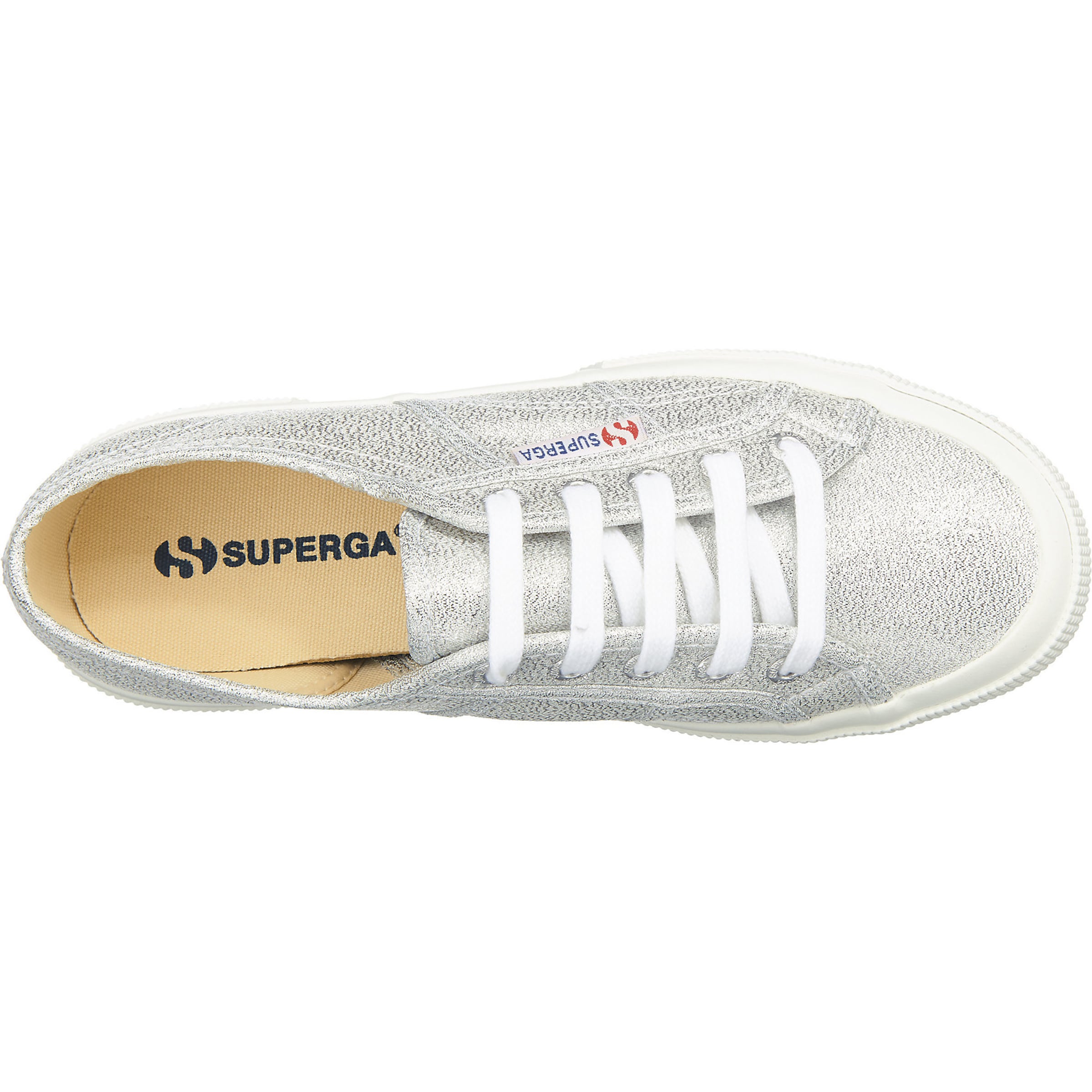 SUPERGA Trampki niskie 'Cotu Classic' w kolorze srebrny