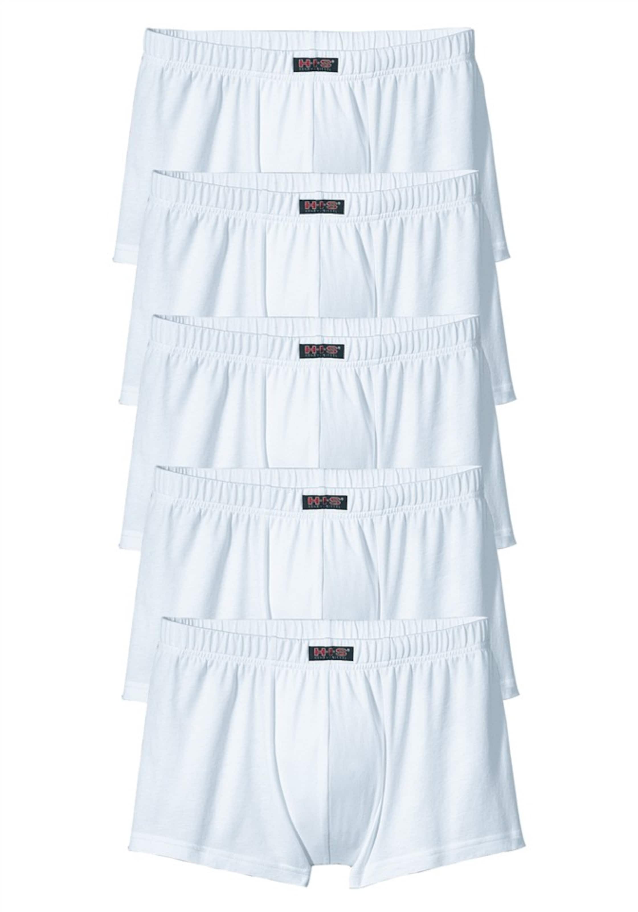 H.I.S Шорты Боксеры в Белый: спереди