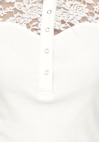 KangaROOS Kapuzenshirt in Weiß