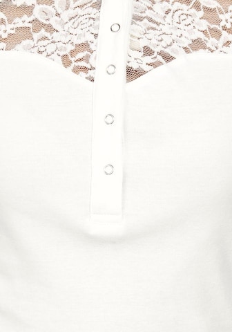 KangaROOS Kapuzenshirt in Weiß