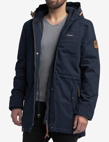 NAVAHOO Winter Parka 'Manaka' in Blue