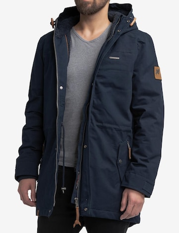 NAVAHOO Winterparka 'Manaka' in Blauw