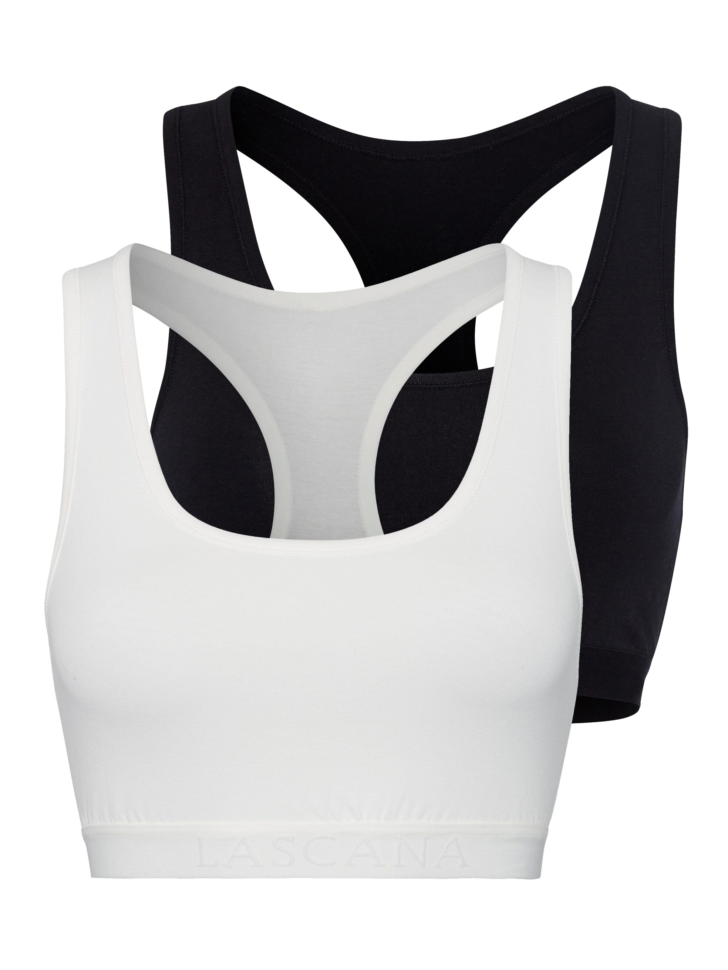 LASCANA - Bustiers in schwarz