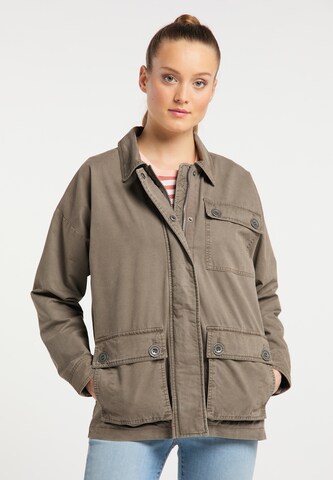 DREIMASTER Between-Season Jacket in Beige: front