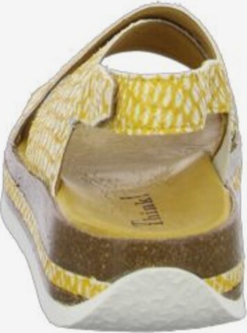 THINK! Sandale in Gelb