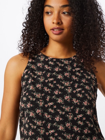 GLAMOROUS Top - fekete