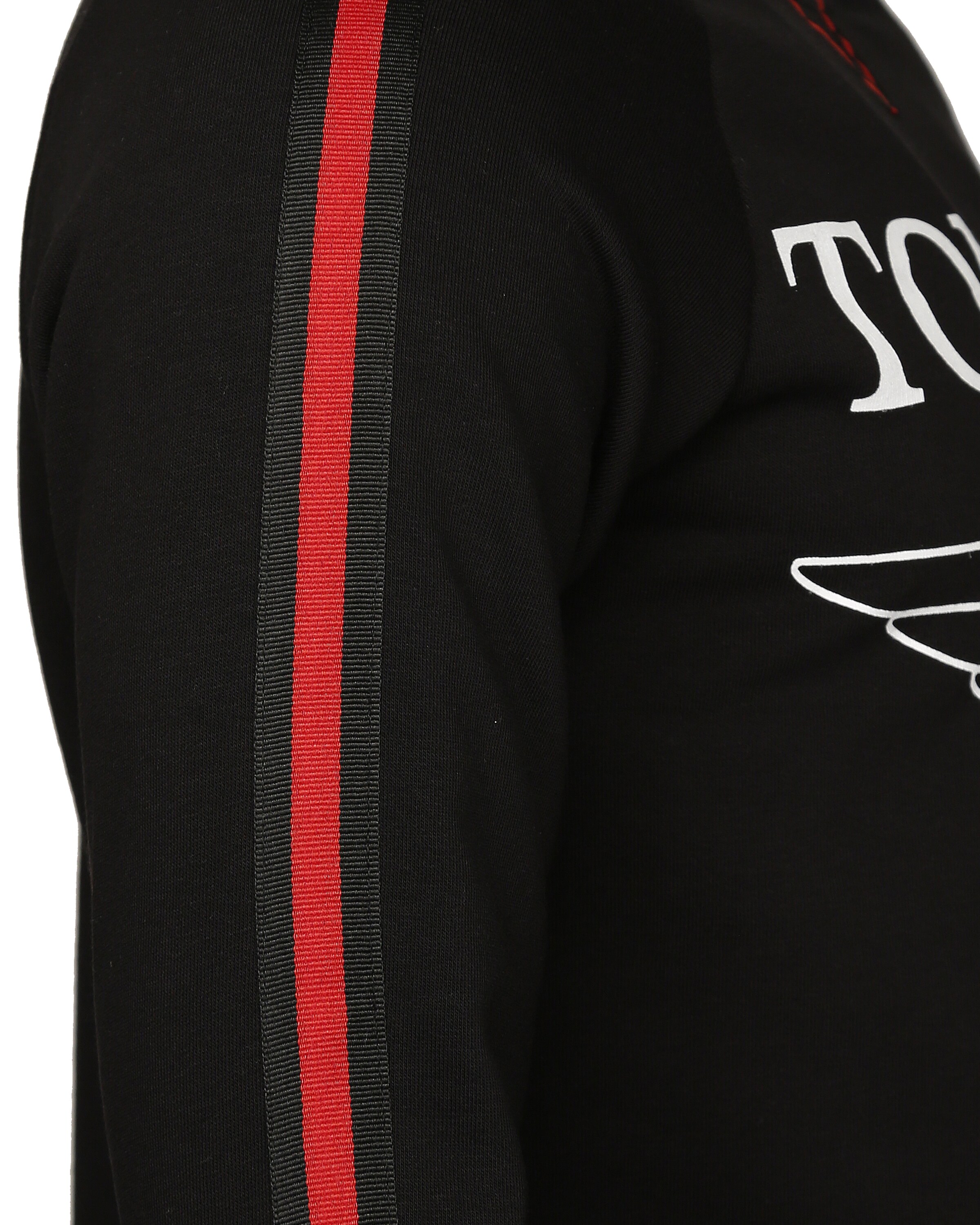 TOP GUN Sweatshirt 'Streak' in Zwart