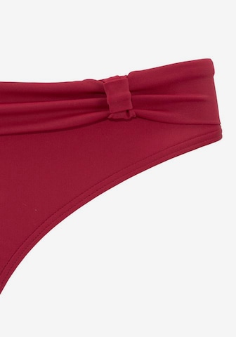 LASCANA Bügel-Bandeau-Bikini in Rot