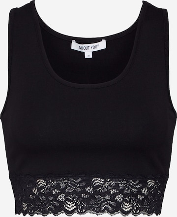 ABOUT YOU Top 'Lotte' in Schwarz: predná strana