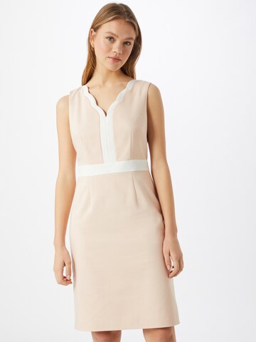 COMMA Sheath dress in Pink: front