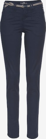 KangaROOS Chino Pants in Blue: front