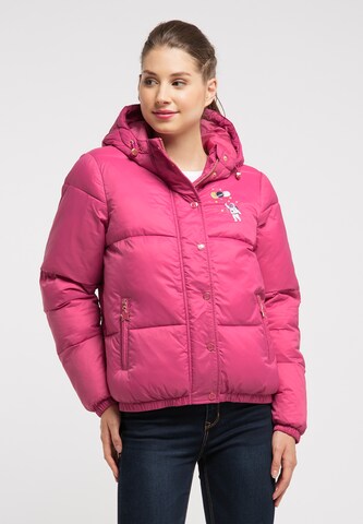 Veste d’hiver MYMO en rose : devant