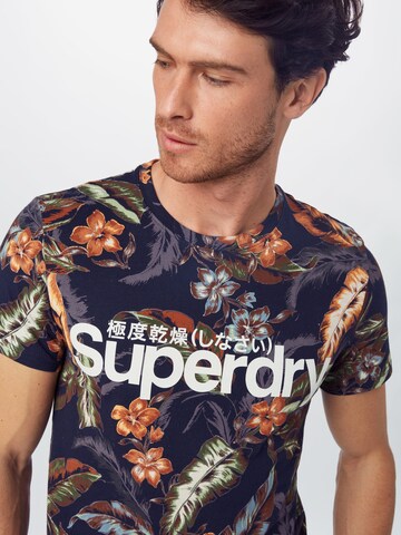 Superdry Regular fit Shirt in Blauw