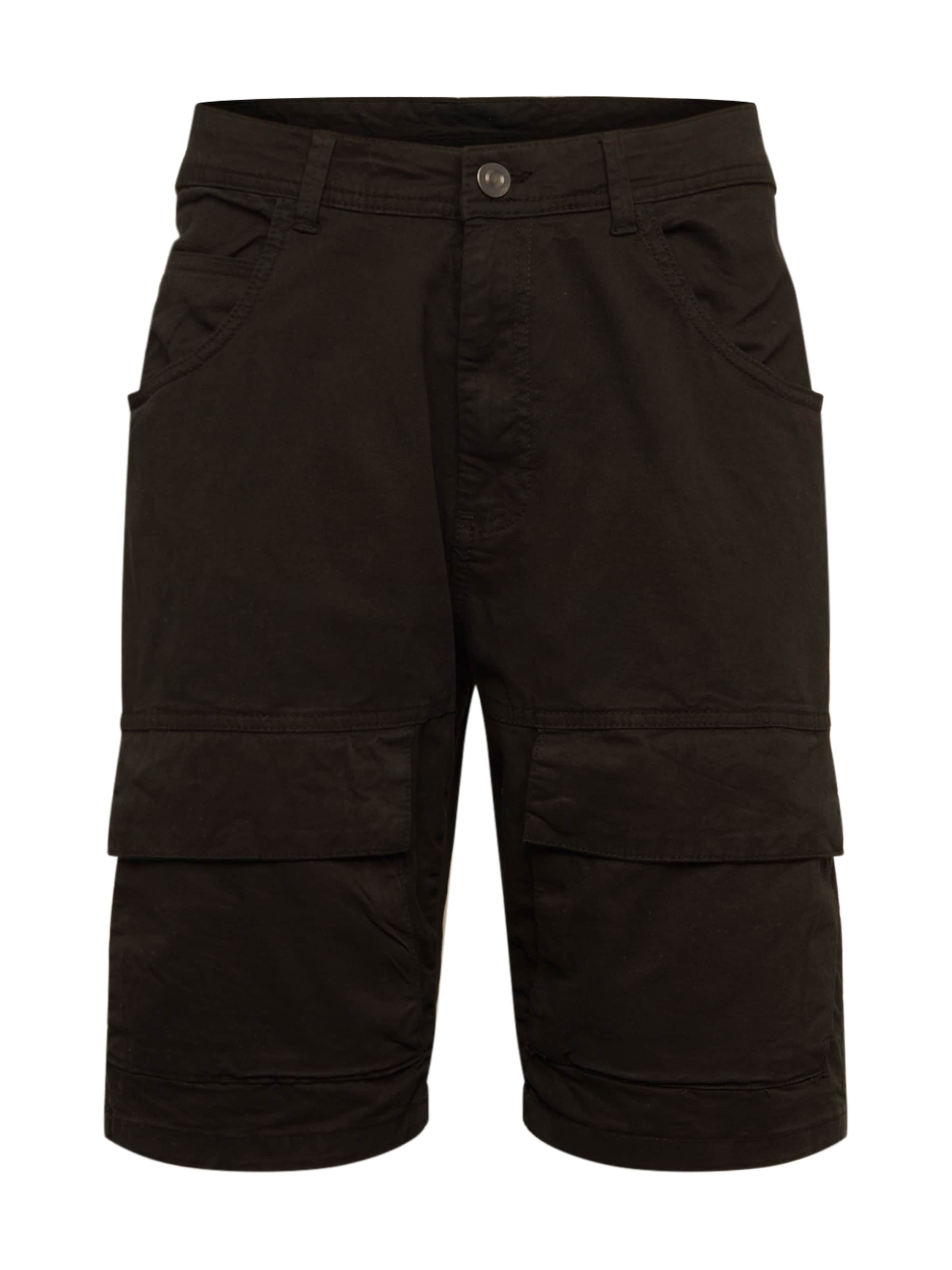 Urban Classics regular Παντελόνι cargo 'Performance' σε μαύρο: μπροστά