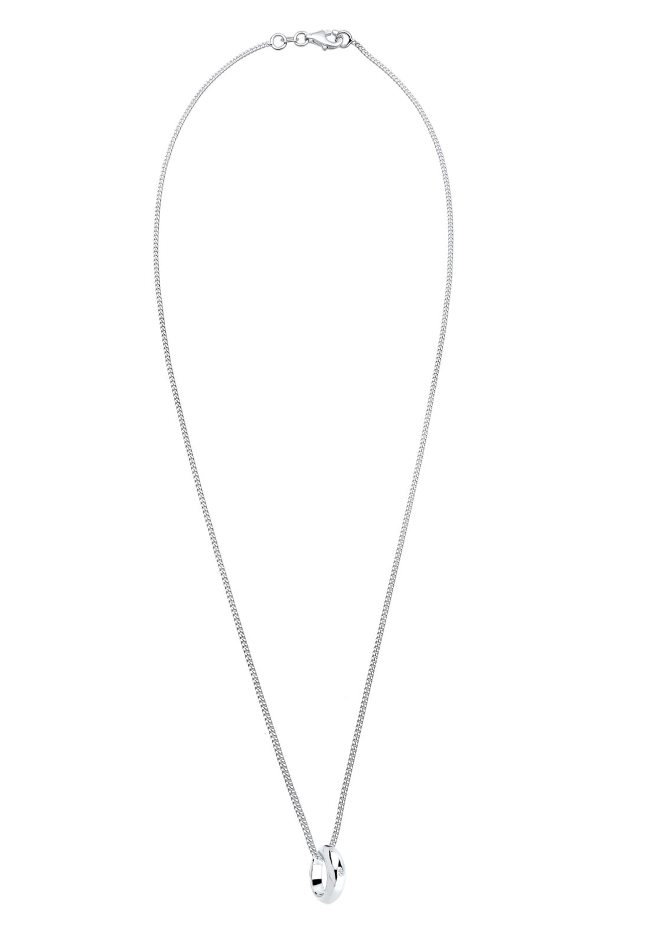 Elli DIAMONDS Necklace in White: front