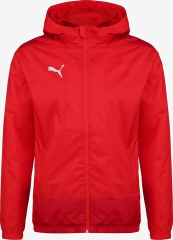 PUMA Sportjacke 'TeamGoal 23' in Rot: predná strana