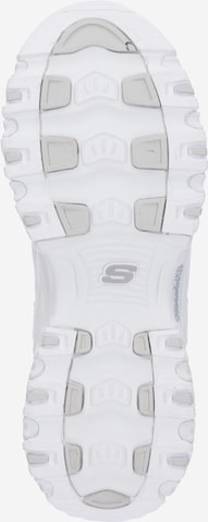 SKECHERS Rövid szárú sportcipők 'D'Lites' - fehér