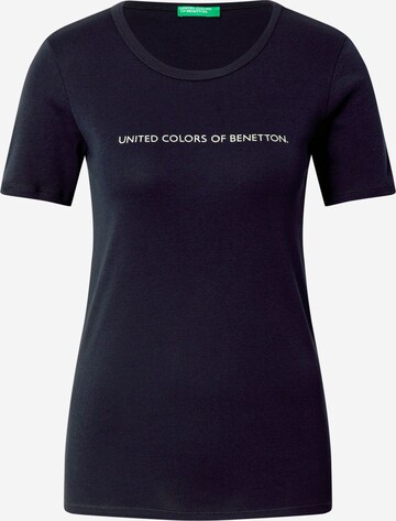 UNITED COLORS OF BENETTON T-shirt i blå: framsida