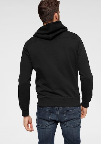 Calvin Klein Jeans Regular Fit Sweatshirt in Schwarz
