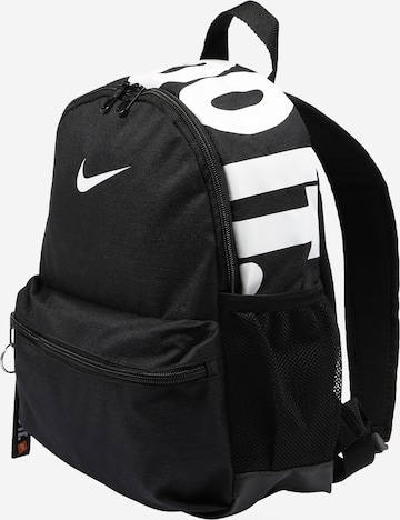 Sac à dos 'Brasilia' Nike Sportswear en noir : sur le côté