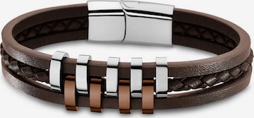 LOTUS STYLE Bracelet 'LS1838-2/3' in Brown: front