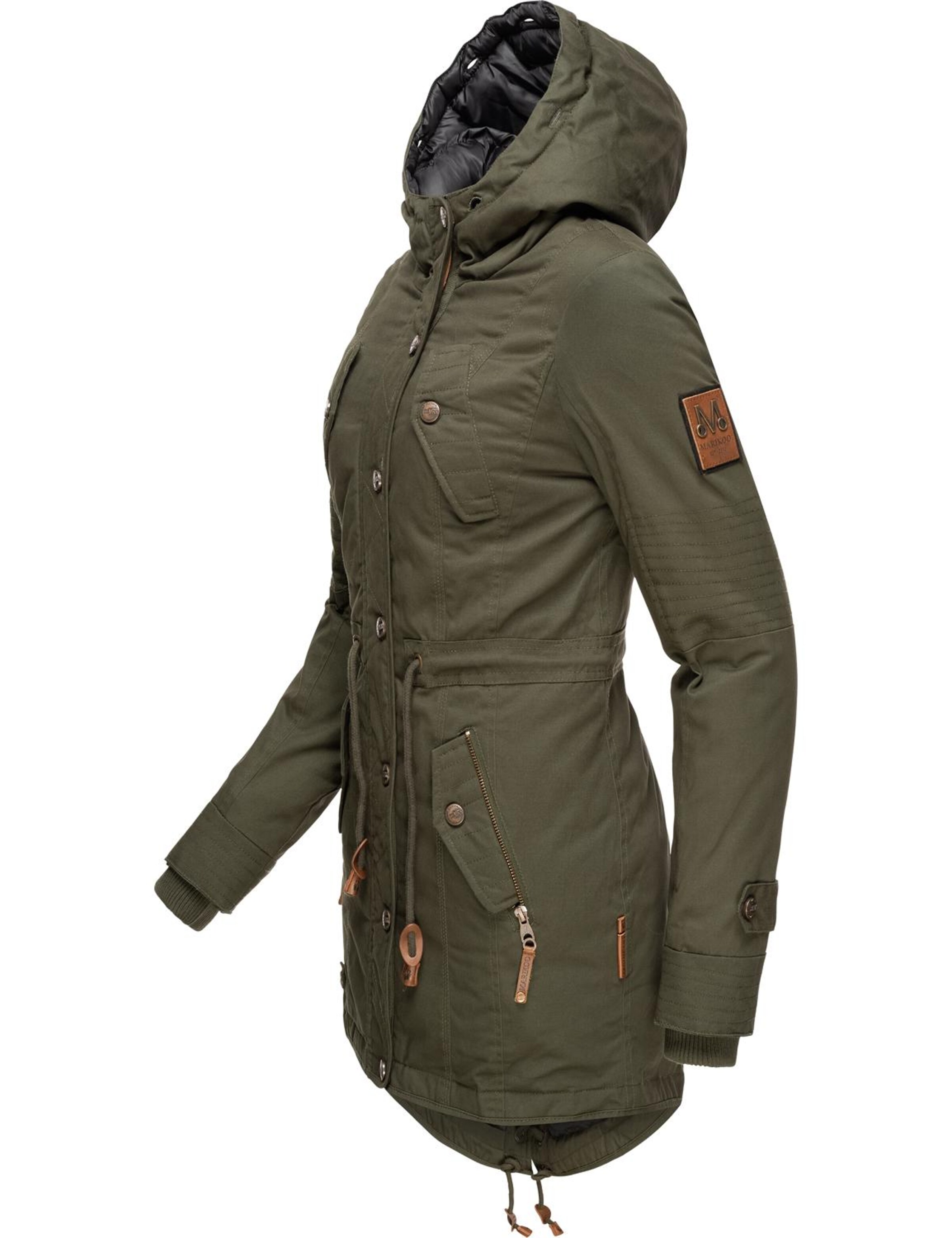 MARIKOO Winter parka in Green