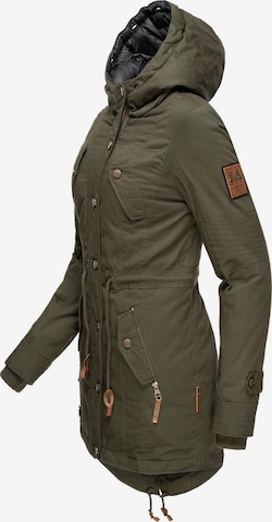 MARIKOO Winterparka in Groen