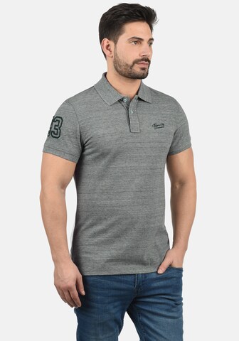 BLEND Poloshirt 'Ludger' in Grau: predná strana