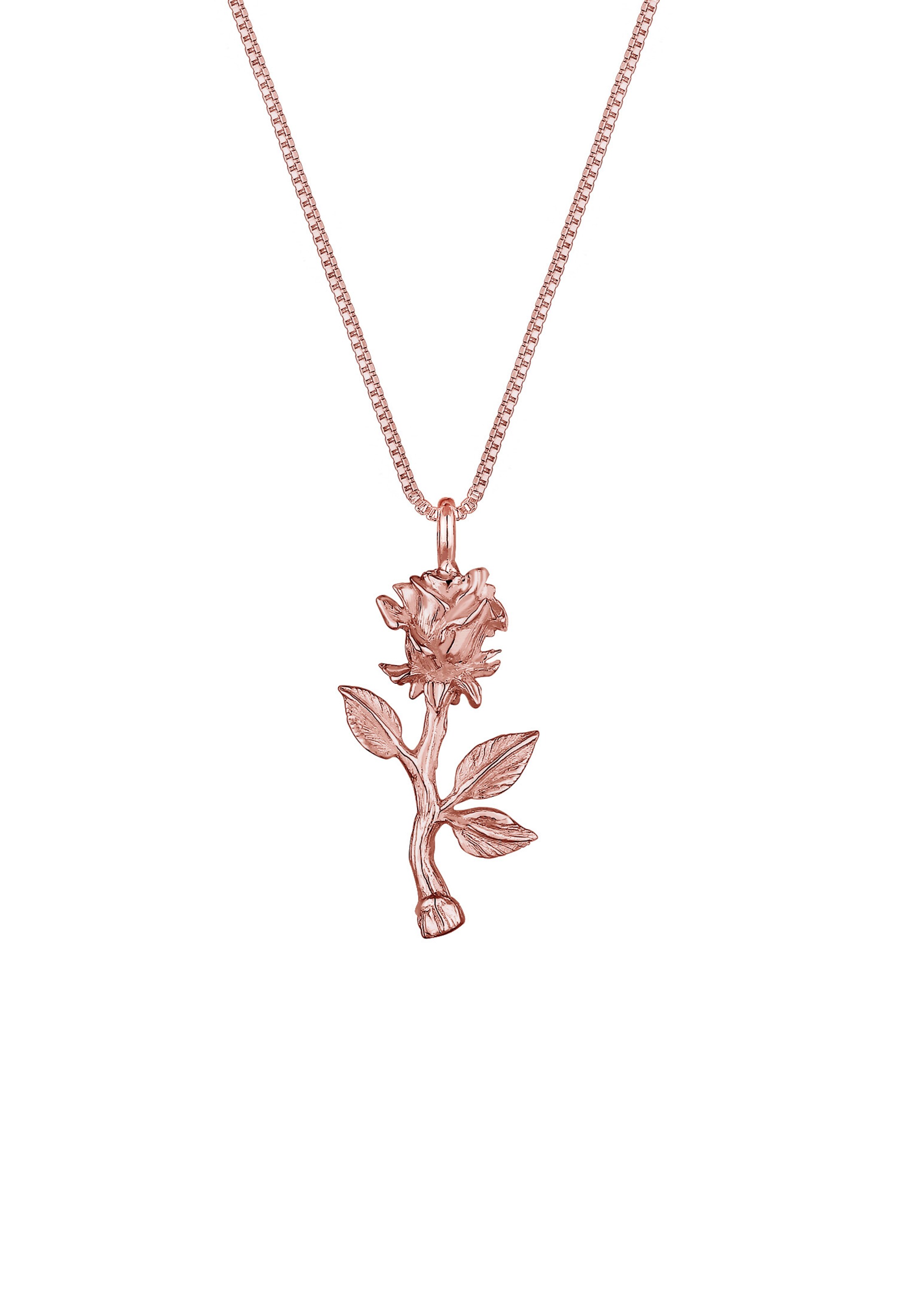 ELLI Halskette 'Rose' in Gold