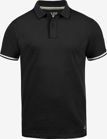 BLEND Poloshirt 'Prato' in Schwarz: predná strana