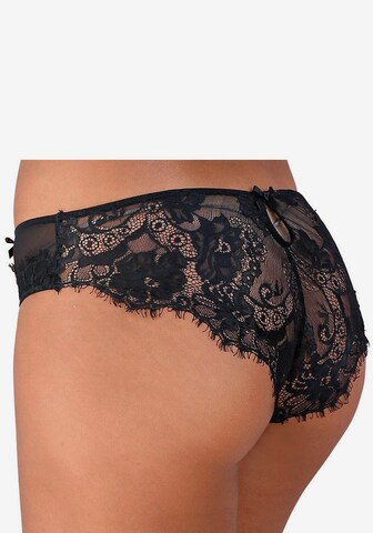 PETITE FLEUR GOLD Panty in Black