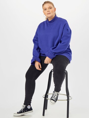 Urban Classics Sweatshirt in Purple