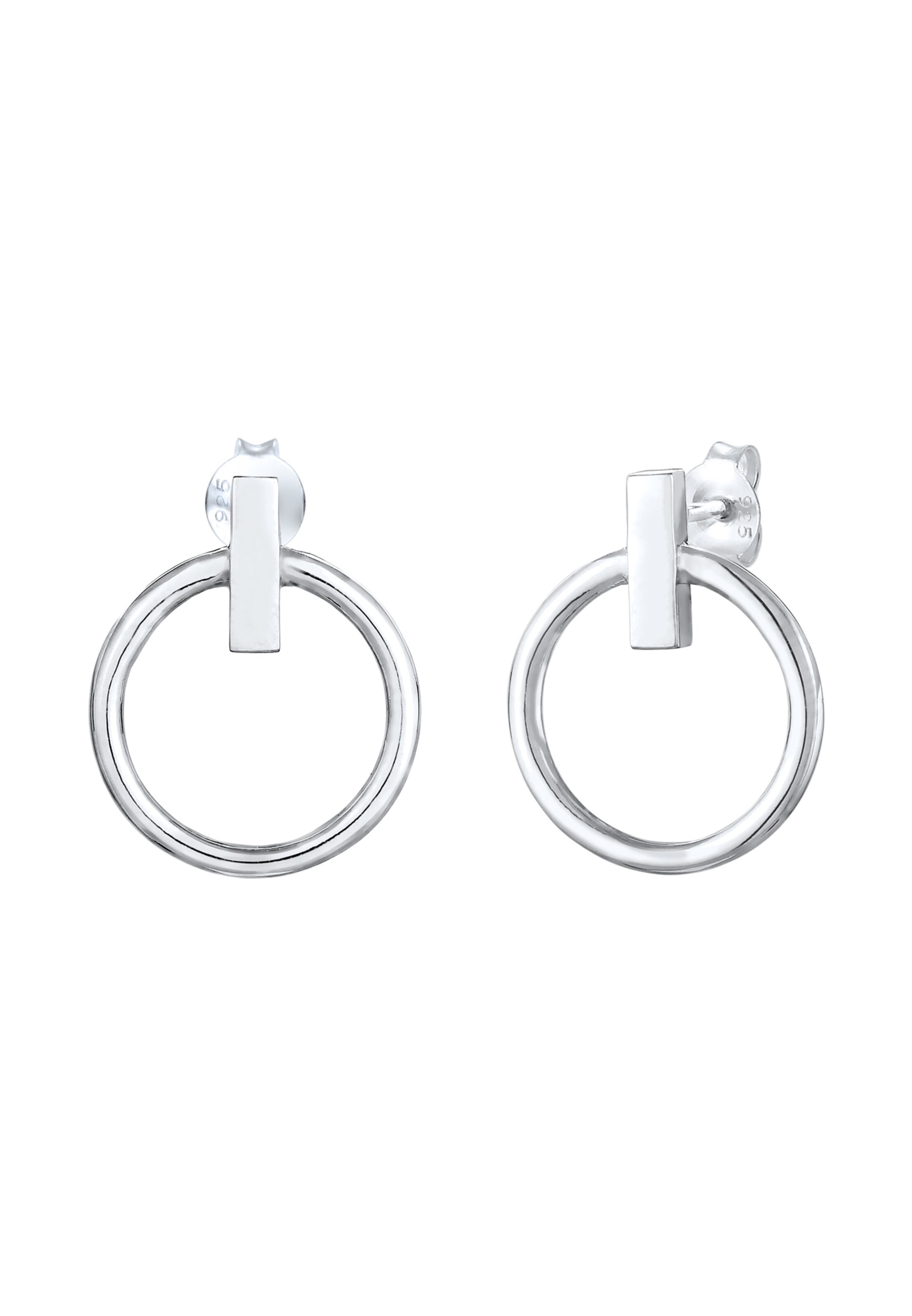 ELLI Earrings in Silver: front
