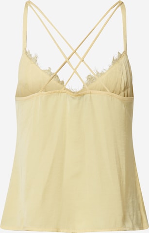 ABOUT YOU - Top 'Sissy' en amarillo