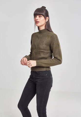 Urban Classics Pullover in Grün