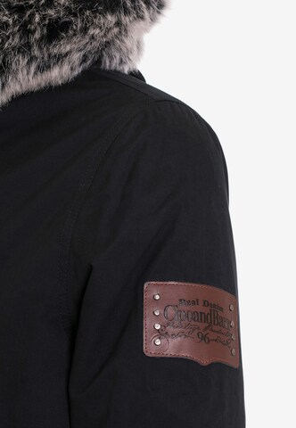 CIPO & BAXX Winterparka 'Army' in Schwarz