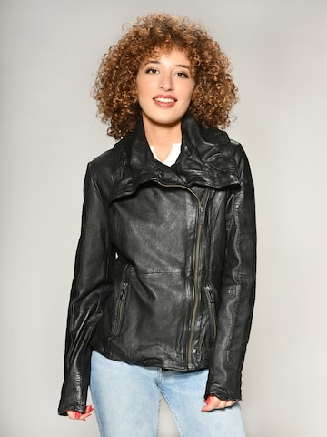 Maze Between-Season Jacket 'Geneva' in Black: front