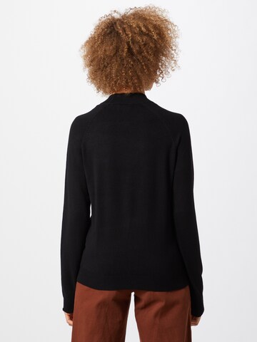 PIECES Sweter 'Sera' w kolorze czarny