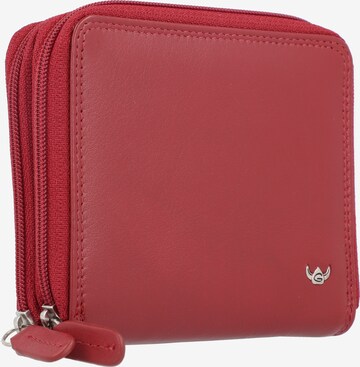 GOLDEN HEAD Wallet 'Polo' in Red