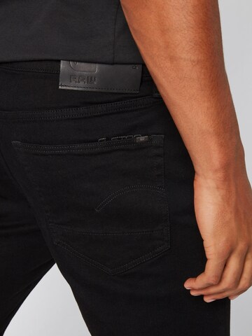 Coupe slim Jean G-Star RAW en noir