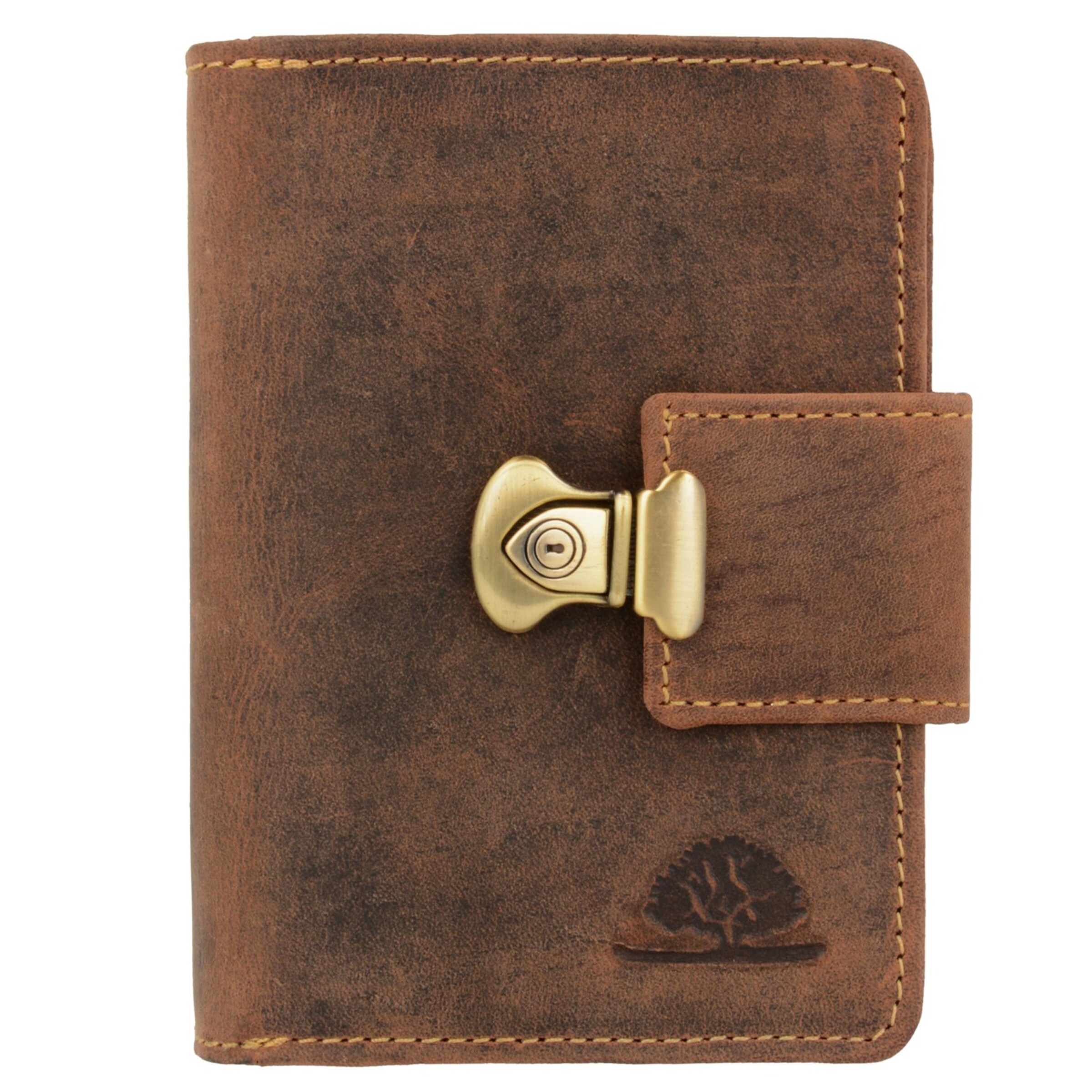 GREENBURRY Geldbörse in Braun: Vorderseite