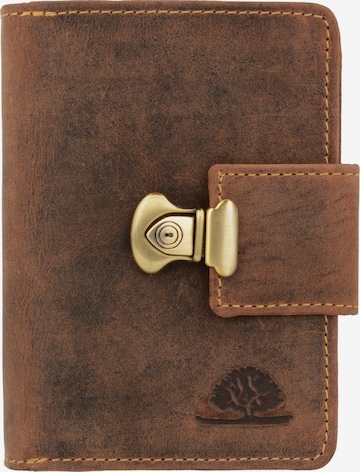 GREENBURRY Wallet in Brown: front